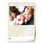 Calendrier photo mural « Design » (A4), par Pixum